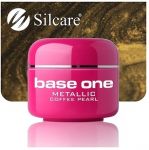 metallic 41 Coffee Pearl base one żel kolorowy gel kolor SILCARE 5 g